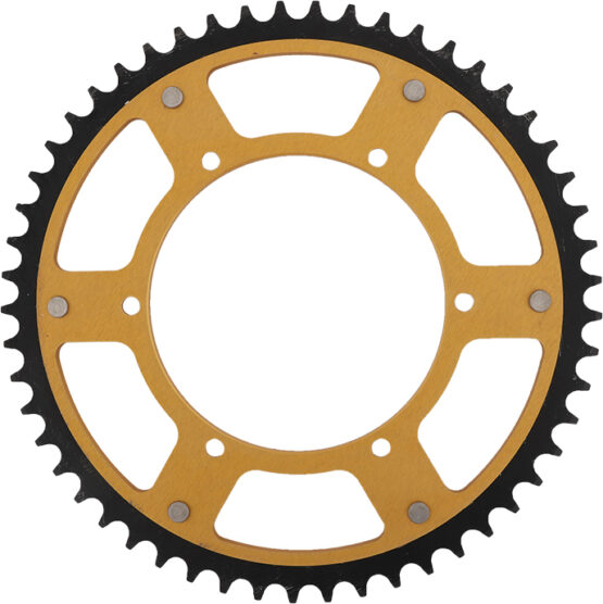 Supersprox Stealth Rear Sprocket 53T Gold 520 Chain Fits Kawasaki/Suzuki