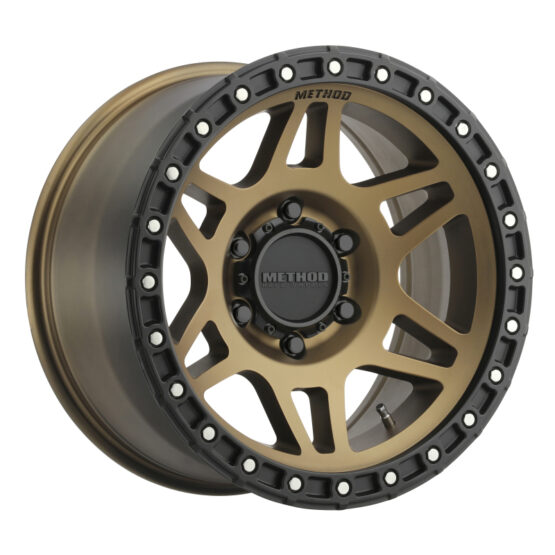MR312 17x8.5 0mm Offset 6x120 67mm CB Bronze/Black Street Loc Wheel - Image 2