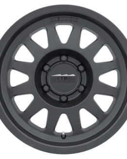 MR704 16x8 0mm Offset 6x5.5 106.25mm CB Matte Black Wheel