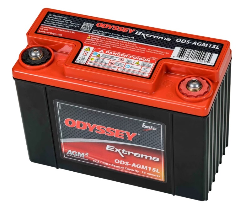 Odyssey Extreme AGM Battery ODS-AGM15L Powersports - Image 3