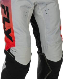 Fly Racing Kinetic Pants Grey/Red/Purple/Black Size 28