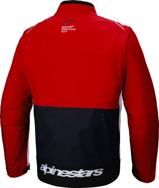 Alpinestars Lite-Dura Softshell Jacket 2X Black/Red/White - Image 2
