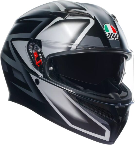 AGV K3 Compound Full Face Matte Helmet 2XL Gray Black