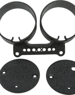 HardDrive Dual Gauge Mount Bracket Kit Black