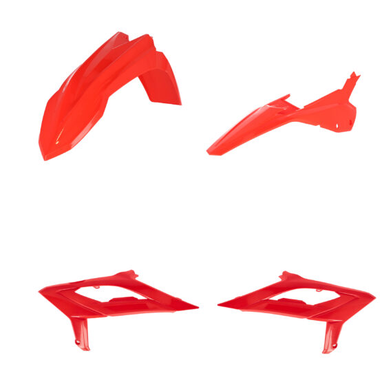 Acerbis Body Plastic Kit Red For Beta 300 RX 2023-2024