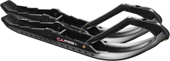 C&A TMX Skis Black, 45in x 13in Snowmobile Skis
