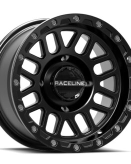 Podium Beadlock Wheel 4/137 15X6 5+1 +40MM - Black