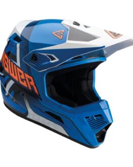 AR1 Vendetta Helmet Blue/White/Orange - Large