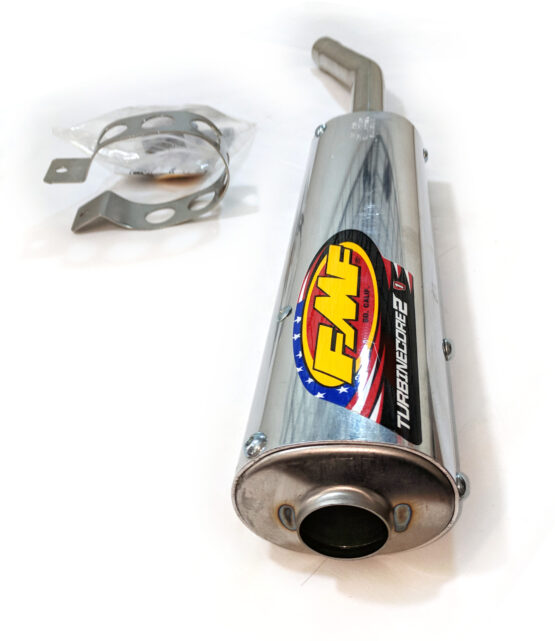 TurbineCore 2 1-1/8" Inlet Universal Spark Arrestor Muffler 2T/4T - Image 3