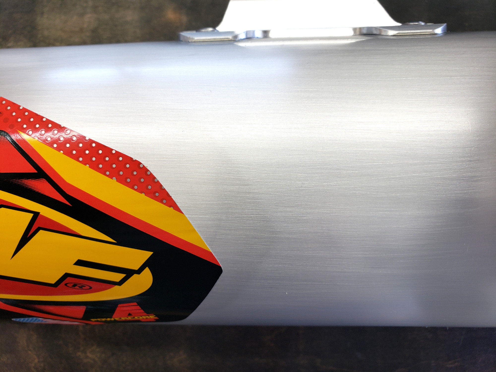 PowerCore 4 Slip On Exhaust w/ Brushed Silver Sleeve - Image 3