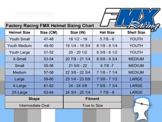 FMX N-600 X-Small Motocross Helmet, White & Red, Double D Closure, DOT Approved - Image 3