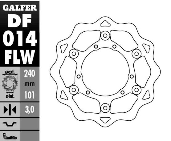 Floating Wave Brake Rotor - Image 3
