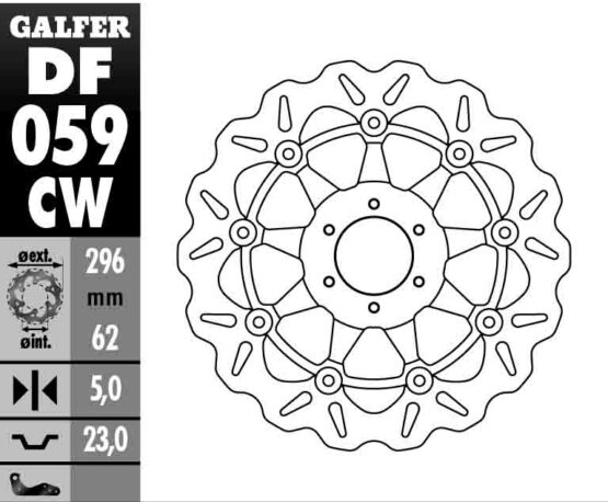 Floating Wave Brake Rotor