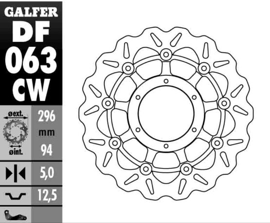 Floating Wave Brake Rotor