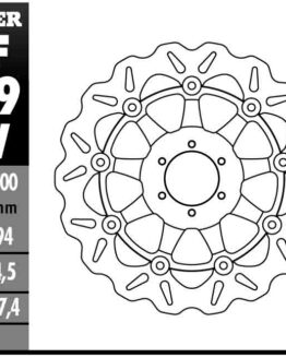 Floating Wave Brake Rotor