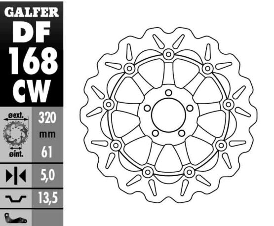 Floating Wave Brake Rotor - Image 2