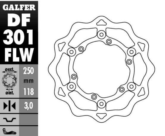 Floating Wave Brake Rotor - Image 3