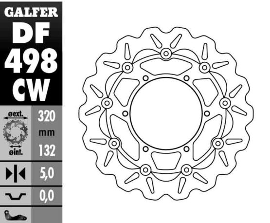 Floating Wave Brake Rotor - Image 2