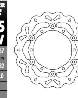 Floating Wave Brake Rotor