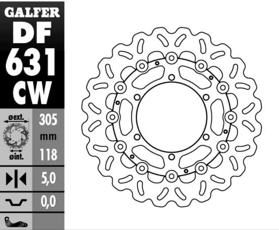 Floating Wave Brake Rotor - Image 2