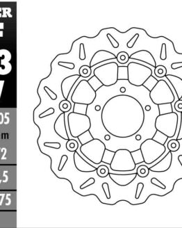 Floating Wave Brake Rotor