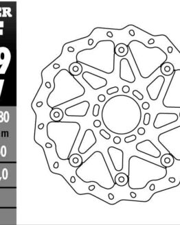 Floating Wave Brake Rotor