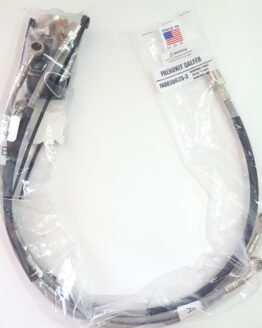 Stainless Steel Front Brake Line Kit - 3 Lines