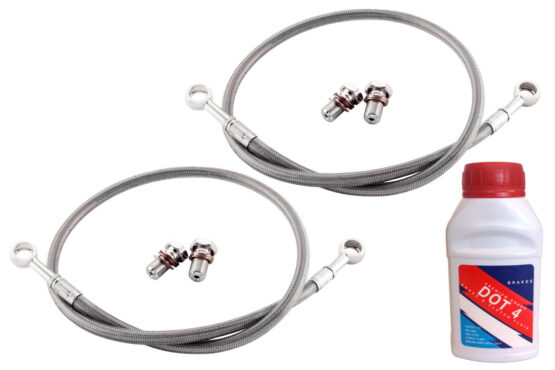 Front & Rear Stainless Steel Brake Line Kit