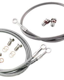 Front & Rear Stainless Steel Brake Line Kit