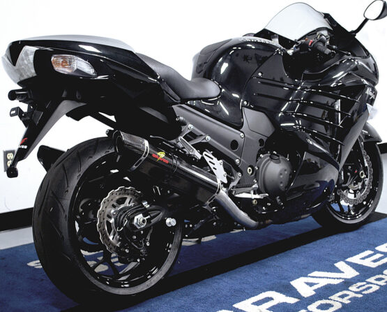 Carbon Fiber Diamond Dual Slip On Exhaust - Image 2