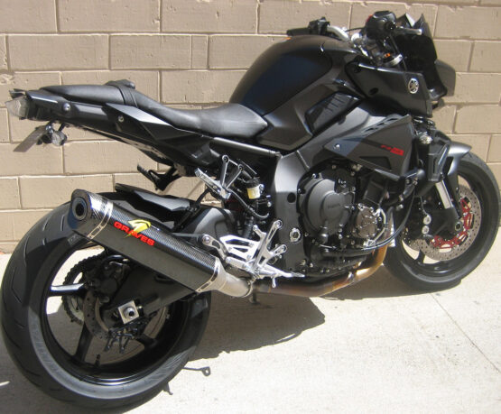 Carbon Fiber Slip On Exhaust w/ Link Pipe - Image 3