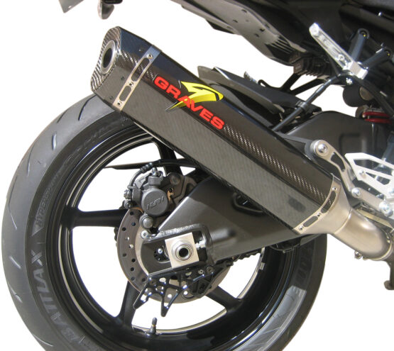 Carbon Fiber Slip On Exhaust w/ Link Pipe