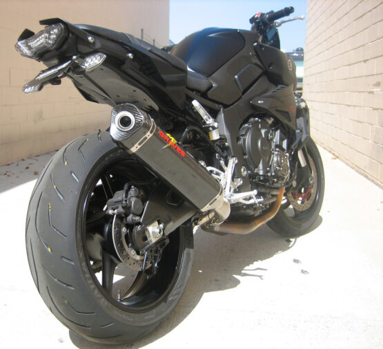 Carbon Fiber Slip On Exhaust w/ Link Pipe - Image 4