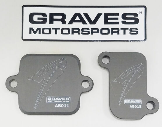 Graves Smog Block Off Plates Fits Yamaha FZ-09 XSR900 FJ-09 YXZ1000R - Image 6