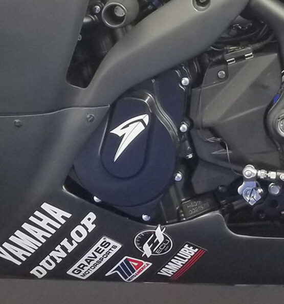Right Side Billet Engine Case Cover w/ Integrated Slider
