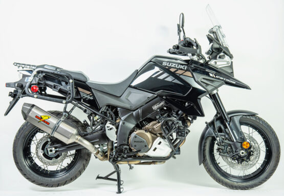 Graves Titanium Slip-On Exhaust Silver Fits 2020 Suzuki V-Strom 1050 - Image 3