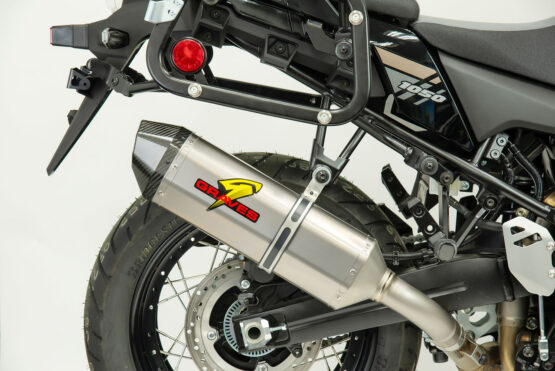 Graves Titanium Slip-On Exhaust Silver Fits 2020 Suzuki V-Strom 1050 - Image 5
