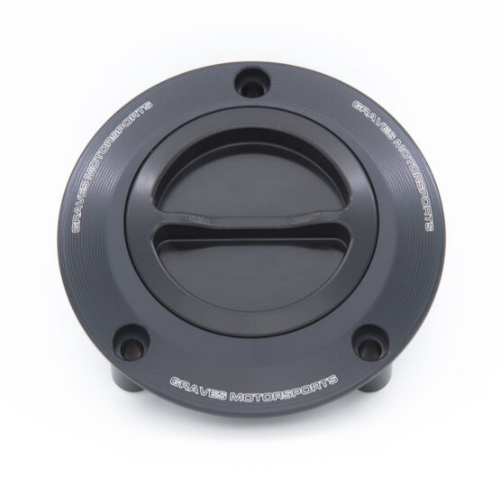 Keyless Gas Cap Vented Billet Aluminum