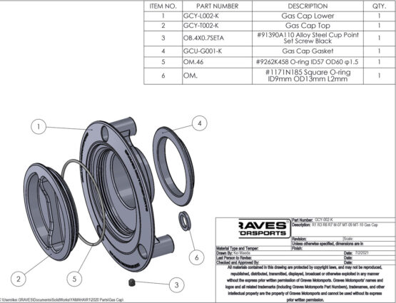 Keyless Gas Cap Vented Billet Aluminum - Image 5