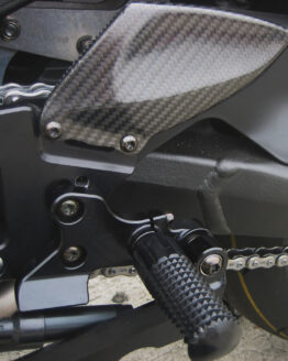 Graves Adjustable Rearsets w/ Carbon Fiber Heel Guard Fits ZX10R