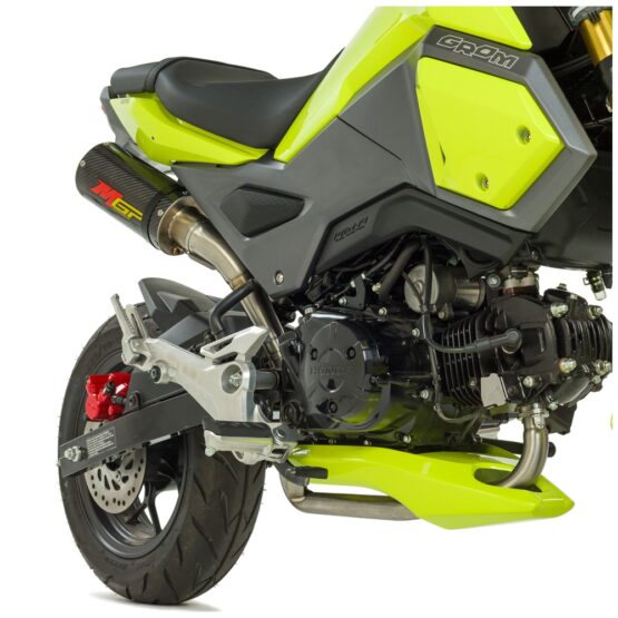 MGP High-Mount Full Exhaust w/ Carbon Fiber "Rolled Tip" Muffler - Image 2