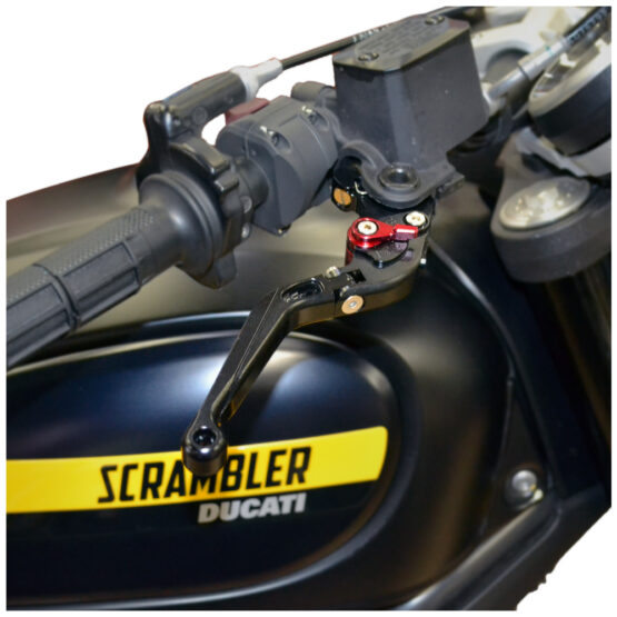 Black Adjustable Brake & Clutch Lever Set - Image 5