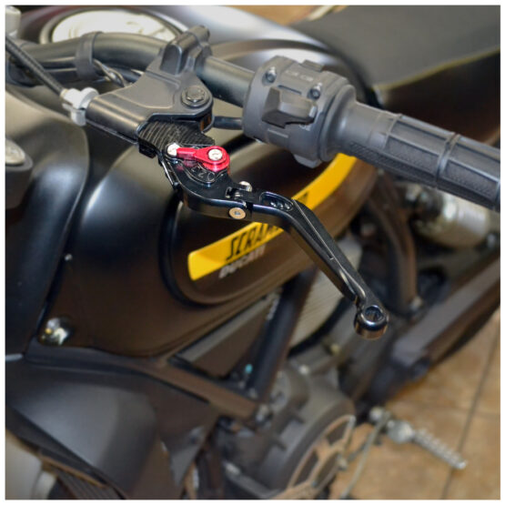 Black Adjustable Brake & Clutch Lever Set - Image 6