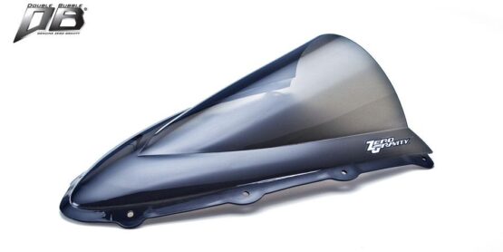 Light Smoke Double Bubble Windscreen