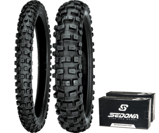 IX-05H 90/100-16 70/100-19 Tire Kit w/ Tubes