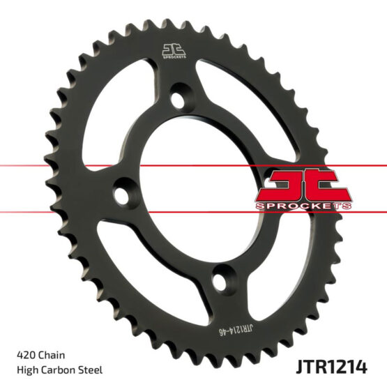 Steel Rear Sprocket - 47 Tooth 420 - Image 4