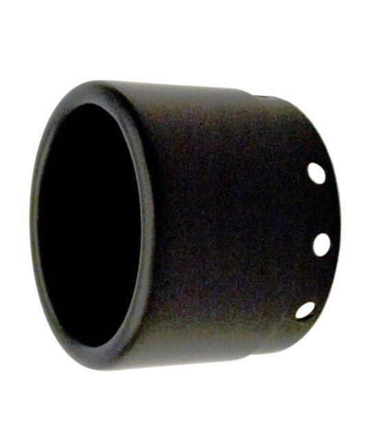 Kerker Rolled Steel Black End Cap for 3-1/2" Exhaust Mufflers