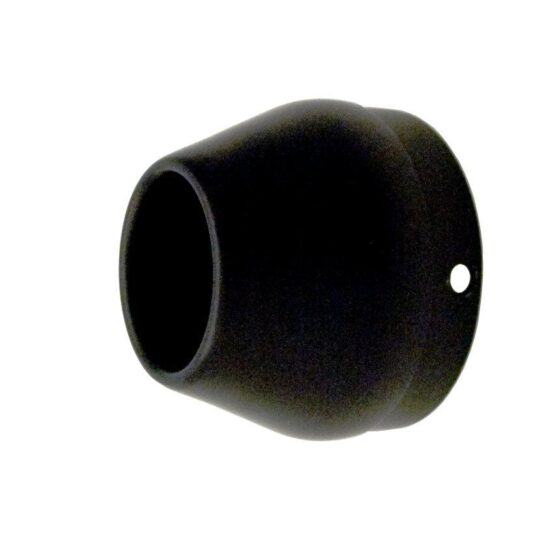 Kerker Tapered Steel Black End Cap for 3-1/2" Exhaust Mufflers