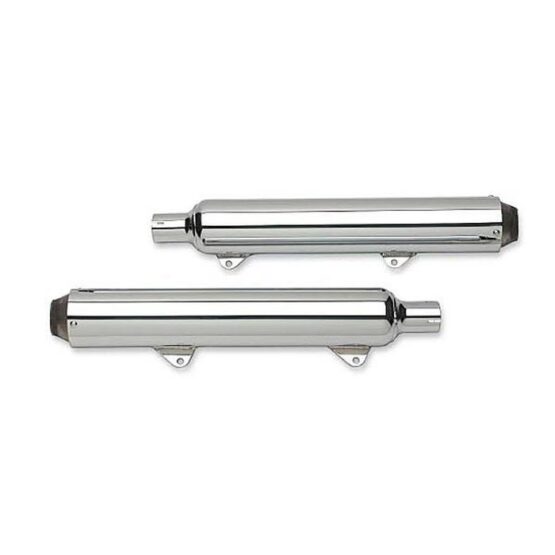 Chrome 3-1/2" Dual Slip On Exhausts