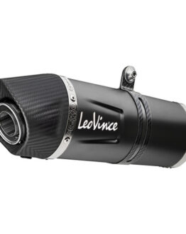 Leo Vince LV One Evo Black Slip-On Exhaust Fits 20-22 KTM 390 Adventure